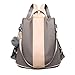 Produktbild Damen Rucksack Wasserdichte PU Leather Schultaschen Anti-Diebstahl Tagesrucksack Schultertaschen