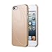 Produktbild Style Icon Smart Iphone 5/5S Sandblasting Gold brushed aluminum diamond case bling cover with Gold side Rim for iphone 5/5S by G4GADGET®