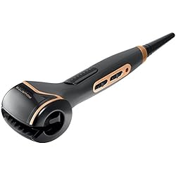 Rowenta CF3710 Expertise So Curls - Rizador automático Instant Curling, con Ceramic Tourmaline, selector de 3 temperaturas y 4 tiempos de rizo, rotación alterna y calentamiento en 30 segundos