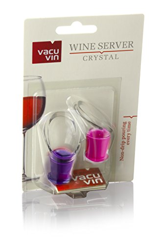 Vacu Vin – 18541612 Weinausgießer pink/ lila 2er Set - 4