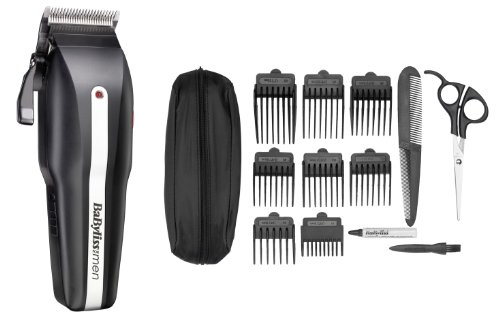 BaByliss For Men 7498U Powerlight Pro 15 Piece Clipper Set