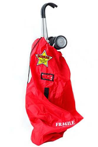 Angel Baby Travel Gate Check Bag for Pushchairs - Made of DURABLE DOUBLE STRENGTH Polyester with FREE Shoulder Strap, Water Resistant, Lightweight - Great for Airplane Gate Check and Storage