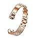 Produktbild Cutogain Jewelry adjustablebangle Armband mit Kristall Ersatz für Fitbit Alta rose gold