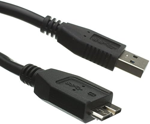30cm Short Black SuperSpeed USB 3.0 Data Transfer Cable for Toshiba Canvio Basics, Canvio Connect II, Stor.e Canvio, Canvio Slim, Stor.E Basics, AeroCast, Canvio Alu, Canvio Ready, Canvio Desk, Stor.E Partner, Canvio Wireless, StorE Alu2.... and more ....External Portable Hard Drive (0.30 meter)