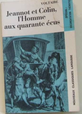 couverture de : Jeannot et Colin l'Homme aux quarante &eacute;cus