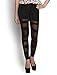Blinkin Criss Cross Half Translucent Net Black Legging Tights For Women | girls (Ideal for Gym and Yoga) RS.649.00