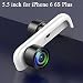 Produktbild Jinrun Handy 360 Grad Panorama-Kamera-Objektiv Für Iphone-Handys Panorama-Objektiv App Panoclip Telefon Panorama Shot Dual-Objektive,6P6sp