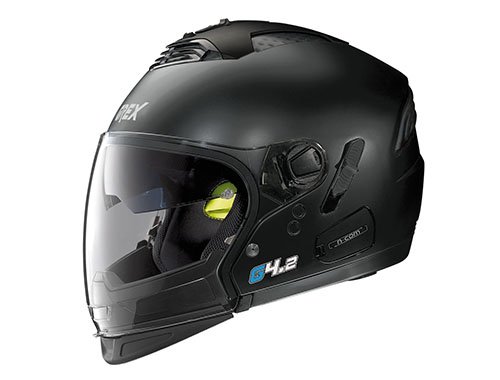 CASCO GREX SCOMPONIBILE AIR G4.2 PRO KINETIC N-COM NERO OPACO 002 TAGLIA M