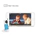 Mengshen® Wireless Smart Baby Monitor Wifi Video Baby Camera with P2p Night Vision Record Video Two-way Talk Motion Detection Support TF Card for Smartphone and Tablets MS-WH19