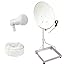 Produktbild 50CM SAT ANLAGE Antenne Spiegel + Ständer + LNB + Kabel - Ideal für CAMPING !