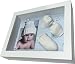 Kit Footprint 3D Baby with Frame -Back blue Stars