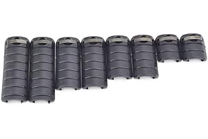 Jungle Leopard KAC zestaw taktycznych paneli ochronnych do osłony szyny Picatinny Weaver 20 mm, pistolet myśliwski Airsoft, 8-częściowy