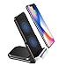 Produktbild 10W Dual Coils Wireless Charger, Steanum QI Doppelspulen Schnelles Kabelloses Ladegerät Halterung Cradle,Drahtlose Induktions ladestation für Apple iPhone X iPhone 8/8plus, Samsung Note 8 Note 5 Galaxy S9 S9 Plus S8 S8 Plus S7 Edge S7 S6