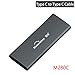 Produktbild plzlm M.2 tragbare SSD Festplatten-Hüllen-Typ-C USB 3.0 MSATA SSD2240 / 2280 / MSATA/NGFF Festplattengehäuse aus Aluminium HDD