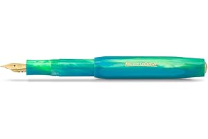 Kaweco COLLECTION Reservoarpenna Marble Ocean I exklusiv reservoarpenna för bläckpatroner I Reservoarpenna 12,7 cm havsdjup g