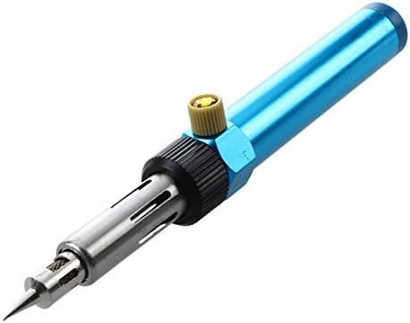 CORDLESS REFILLABLE BUTANE POWERED GAS SOLDERING SOLDER IRON BLOW TORCH GUN, BY REDMONTANA