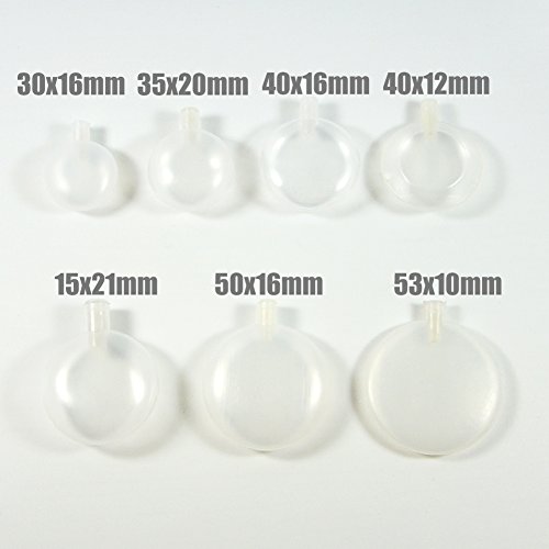Squeaker Rattle Insert Child Safe Round Flat Replacement Baby Toy Noise Maker (10, 30x16mm)