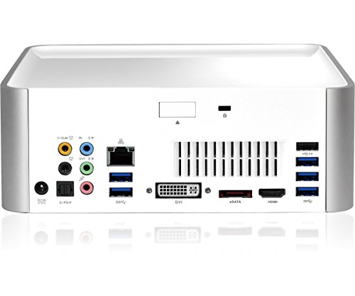 Asrock VISION HT 421D/W MINI All-in-One Desktop-PC (Intel Core i5 4210M, 3,2GHz, 4GB RAM, 128GB HDD, Intel HD Graphics 4600, kein Betriebssystem) weiß - 2