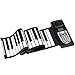Produktbild BESTSOGER Tragbare Faltbare 61-Keys Piano MIDI Keyboard Flexible Soft Silikon 128 Töne, Recordable, eingebaute Lautsprecher für Kinder Erwachsene Anfänger