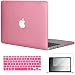 Produktbild Topideal 3 in 1 – [EU/GB-Tastatur Version] Matte Hart-Schutzhülle für MacBook 13 Pro 33,8 cm (13 Zoll) mit Retina-Display-Modell A1425 / A1502 (ohne CD-ROM-Laufwerk) + Tastaturhülle + Displayschutzfolie