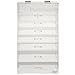 Beautify Extra Large 8 Tier Clear Acrylic Makeup Cosmetic Cube Organiser with 7 Drawers & 2 Removable Dividers