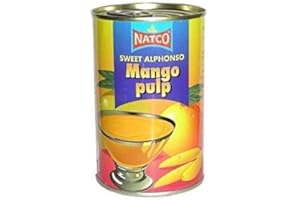Natco Alphonso pulpe de mangue (sucrée) - 450 g - Lot de 3