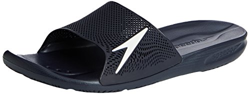 Speedo Atami II Max - Chanclas de sintético para hombre, Azul (Navy), 42