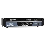amplificador 40w 8 ohms Los dos ergonómicos controles para un cómodo ajuste de potencia del amplificador portátil de Malone DX800 dotan su ya de por si completo funcionamiento de una mayor comodidad.