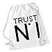 Produktbild Trust No 1 Gymsack White Certified Freak