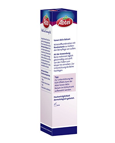 Abtei 44600 Venen Aktiv Balsam, 125 ml - 2