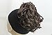 CURLY SCRUNCHIES BUN HAIRPIECE PONYTAIL UP DO HAIR EXTENSION SCRUNCHY (Medium Brown #6)