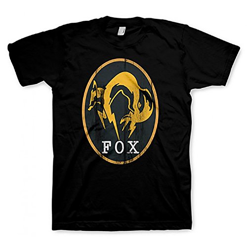 Preisvergleich Produktbild T-Shirt Metal Gear Solid 5 - FOX [schwarz, M]