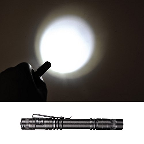 Qwert LED Praktische Taschenlampe superhelle Mini Handgerät Taschenlampe, Wasserfest Tragbare im Freien Handlampe für Campen Wandern Fahrradfahren und Notfälle (250 Lumen) - 7