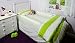 The Big Bed Tadpole Pack - 2 x 100% British "NURSERY GRADE" cot safe foam bed guard bumpers & Percale sheet