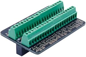 Treadax RPi GPIO Terminal Block Breakout Board Module Expansion Board Compatible with Raspberry Pi 4B/3B+/3B/2B/Zero/Zero W