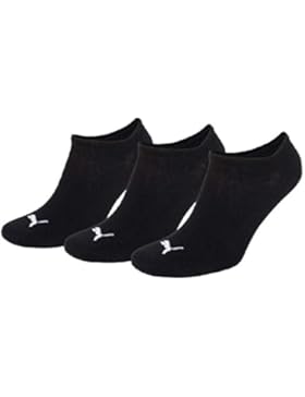 6 pair Puma Sneaker Invisible Socks Unisex Mens & Ladies In 3 Colours