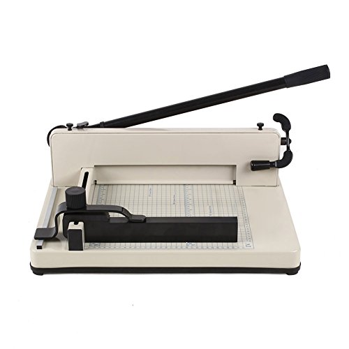 amzdeal Papierschneidemaschine A3 A4 Schneidegerät (A4 Ganzmetall) - 2