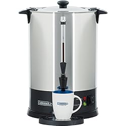 CASSELIN CPC100S Percolateur à Café 100 Tasses Sp, INOX
