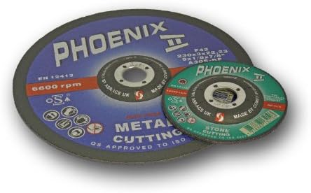 Abracs Phoenix II 350 x 3.0 x 25.4mm Flat Metal Cutting Disc (5 Pieces)