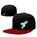 Produktbild Pixie Shark Solid Flat Bill Snapback Baseball Cap Hip Hop Unisex Custom Hat.