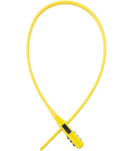 Wanmxinein Onguard Zip 8079 Cable Lock Twin Pack, 56 Cm, Black