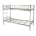 Produktbild Lüllmann Etagenbett 710550SB, Metall Bett, Doppelbett, Stockbett, Hochbett, Doppelstockbett 200cm x 90cm Erntehelfer Bett Containerbett Gästebett Flüchtlingsbetten