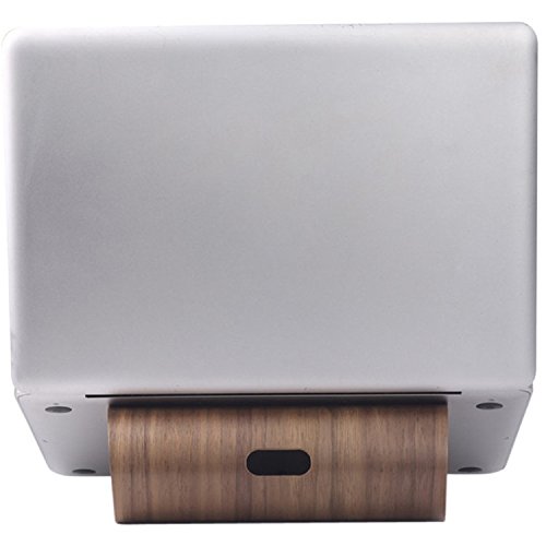 First2savvv MT-BJPB-01 Universelle Notebookständer Elegante Laptop Halter Holz Laptop Kühlung Cooling Stand Haltewinkel Sockel für MacBook Air / Pro Retina PC Notebook - 3