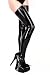 Produktbild EXLATEX Frauen Latex Gummi Oberschenkel Hohe Lange Str¨¹mpfe Fetisch