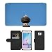 Produktbild hello-mobile PU LEDER LEATHER FLIP CASE COVER HÜLLE ETUI TASCHE SCHALE // M00136048 Storks Nest Vogel Storchennest // Samsung Galaxy S6 (Not Fits S6 EDGE)