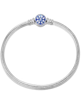 NinaQueen Charm Armband-Damen 925 Sterling Silber