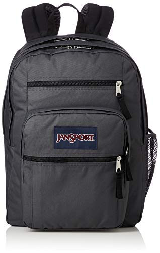 JANSPORT JTDN79VF Big Student - Mochila (34 L, Material sintético) Gris Gris (Forge Grey) Talla:Talla única