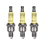 bujia para moto 125 italika Tamaño de rosca: 12 x 10mm / 0,48 x 0,39 pulgadas (L*D)