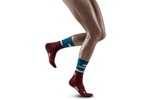 CEP - THE RUN COMPRESSION SOCKS MID CUT für Damen | Mittellange Laufsocken mit Kompression | Regenerierende Kompressionsstrümpfe für Frauen