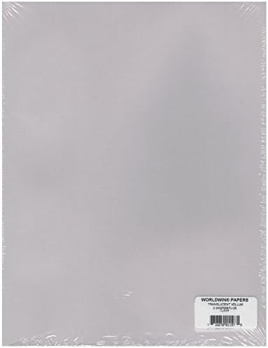 Worldwin Vellum Translucent Heavyweight Vellum-Clear
